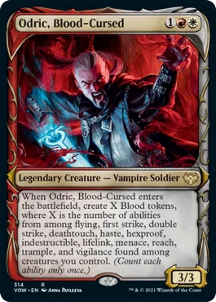 Odric, Blood-Cursed (Showcase) (314) (Innistrad: Crimson Vow)