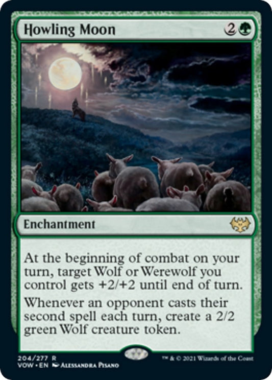Howling Moon (204) (Innistrad: Crimson Vow)