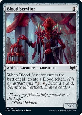 Image for Blood Servitor (252) (Innistrad: Crimson Vow) - Magic: The Gathering