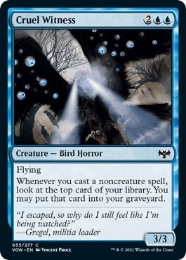 Image for Cruel Witness (55) (Innistrad: Crimson Vow) - Magic: The Gathering