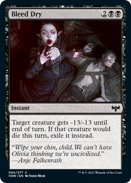 Bleed Dry (94) (Innistrad: Crimson Vow)