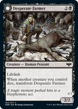 Image for Desperate Farmer (104) (Innistrad: Crimson Vow) - Magic: The Gathering