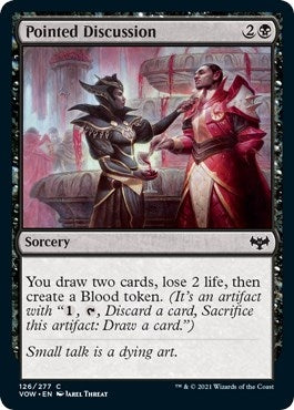 Image for Pointed Discussion (126) (Innistrad: Crimson Vow) - Magic: The Gathering
