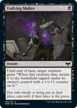 Image for Undying Malice (134) (Innistrad: Crimson Vow) - Magic: The Gathering