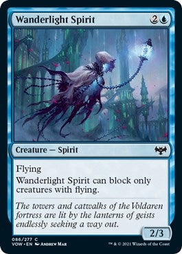 Wanderlight Spirit (86) (Innistrad: Crimson Vow)