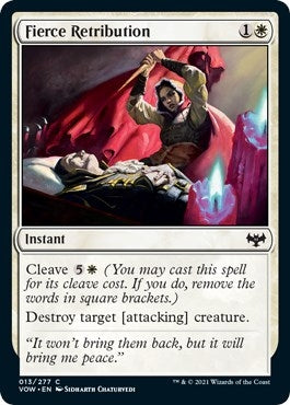 Image for Fierce Retribution (13) (Innistrad: Crimson Vow) - Magic: The Gathering