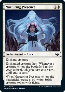 Nurturing Presence (26) (Innistrad: Crimson Vow)