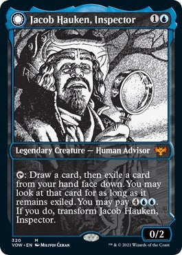 Jacob Hauken, Inspector (Showcase) (320) (Innistrad: Crimson Vow)