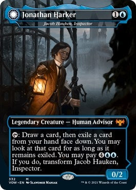 Image for Jonathan Harker - Jacob Hauken, Inspector (332) (Innistrad: Crimson Vow) - Magic: The Gathering