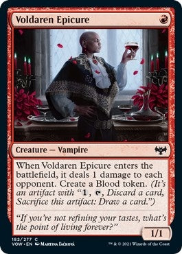 Image for Voldaren Epicure (182) (Innistrad: Crimson Vow) - Magic: The Gathering
