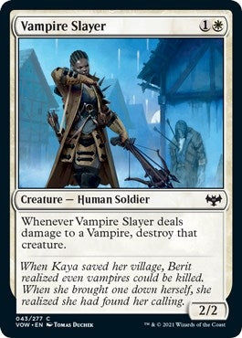 Image for Vampire Slayer (43) (Innistrad: Crimson Vow) - Magic: The Gathering