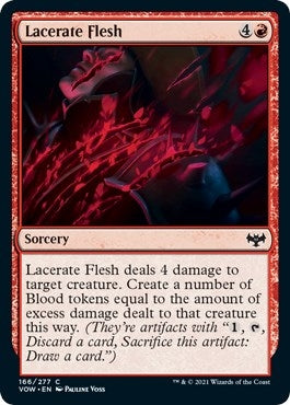 Image for Lacerate Flesh (166) (Innistrad: Crimson Vow) - Magic: The Gathering