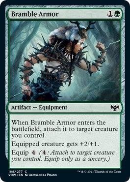 Bramble Armor (188) (Innistrad: Crimson Vow)