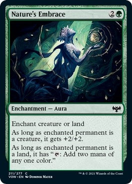 Image for Nature's Embrace (211) (Innistrad: Crimson Vow) - Magic: The Gathering