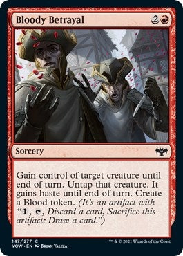 Bloody Betrayal (147) (Innistrad: Crimson Vow)