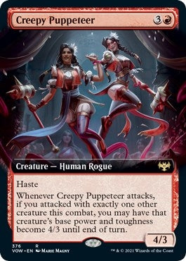 Creepy Puppeteer (Extended Art) (376) (Innistrad: Crimson Vow)