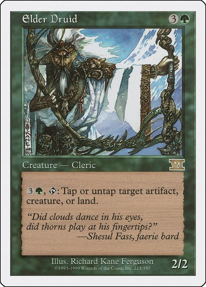 Image for Elder Druid (223) (Classic Sixth Edition) - Magic: The Gathering