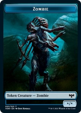 Zombie Token (005) (5) (Innistrad: Crimson Vow)