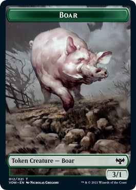 Boar Token (12) (Innistrad: Crimson Vow)