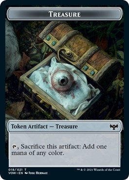 Treasure Token (18) (Innistrad: Crimson Vow)