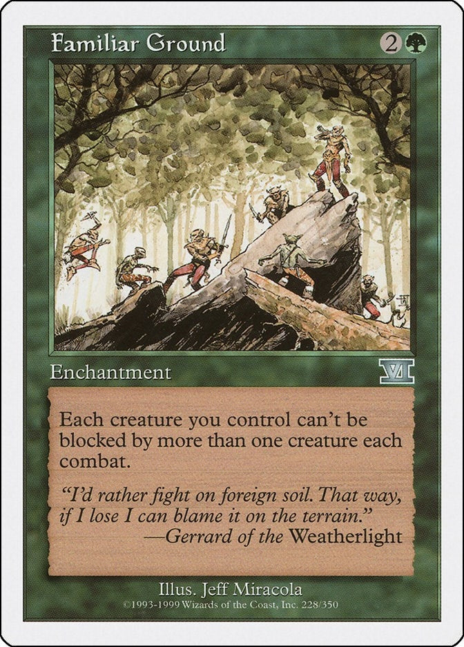 Familiar Ground (228) (Classic Sixth Edition)