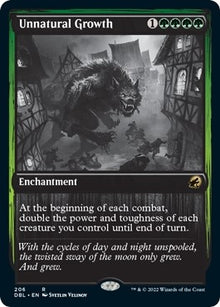 Image for Unnatural Growth (206) (DBL) - Magic: The Gathering