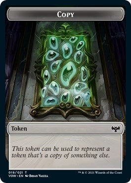 Image for Copy // Boar Double-Sided Token (19 // 12) (Innistrad: Crimson Vow) - Magic: The Gathering