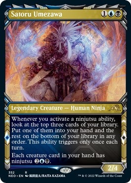 Image for Satoru Umezawa (Showcase) (352) (Kamigawa: Neon Dynasty) - Magic: The Gathering