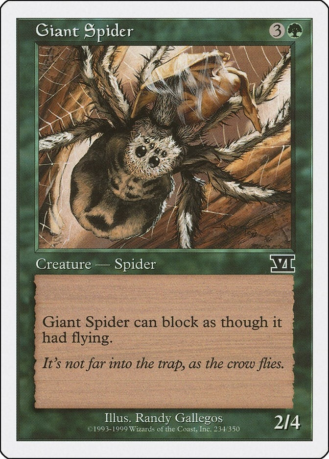 Giant Spider (234) (Classic Sixth Edition)