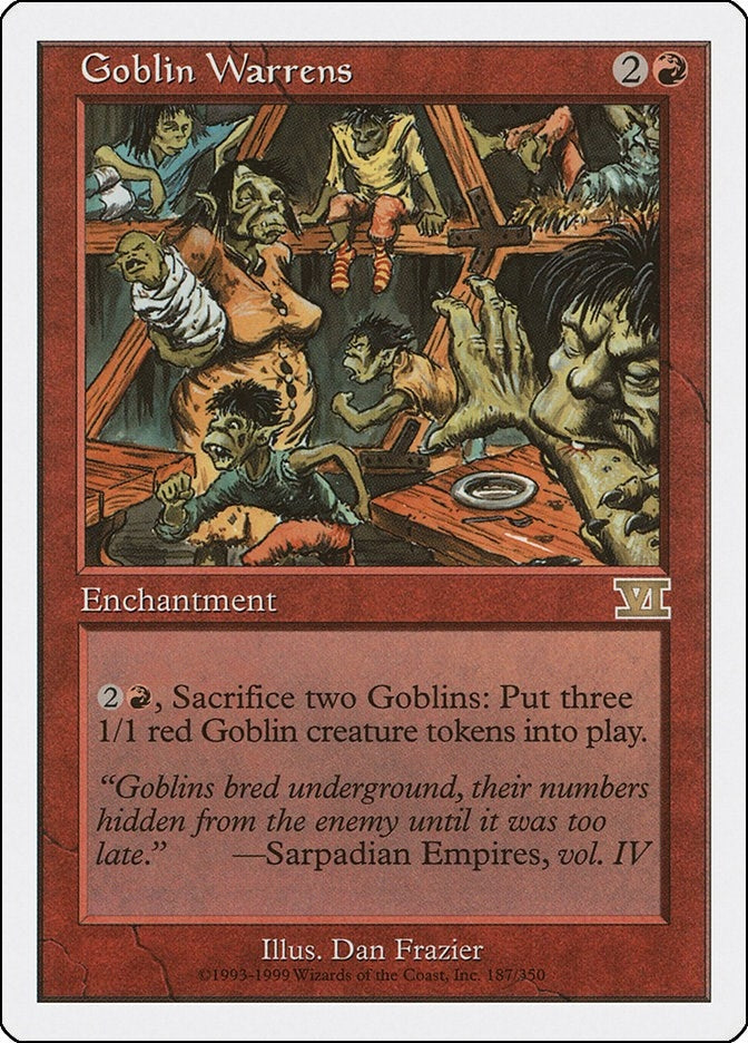 Image for Goblin Warrens (187) (Classic Sixth Edition) - Magic: The Gathering