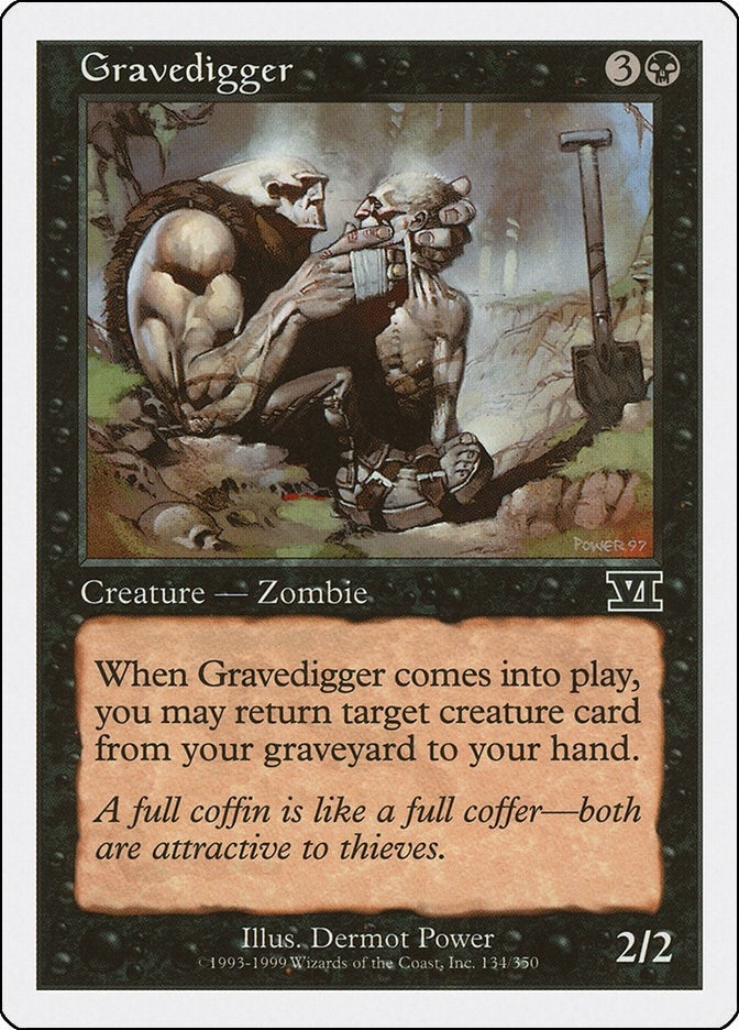 Gravedigger (134) (Classic Sixth Edition)