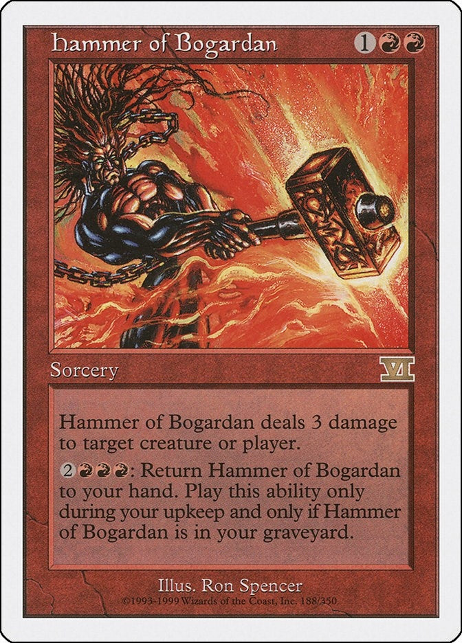 Image for Hammer of Bogardan (188) (Classic Sixth Edition) - Magic: The Gathering