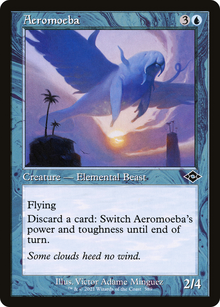 Aeromoeba (Retro Frame) (MH2-389) - Modern Horizons 2 Foil