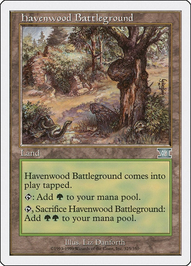 Image for Havenwood Battleground (325) (Classic Sixth Edition) - Magic: The Gathering