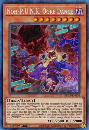 Noh-P.U.N.K. Ogre Dance (CR) (GRCR-EN006) - The Grand Creators 1st Edition