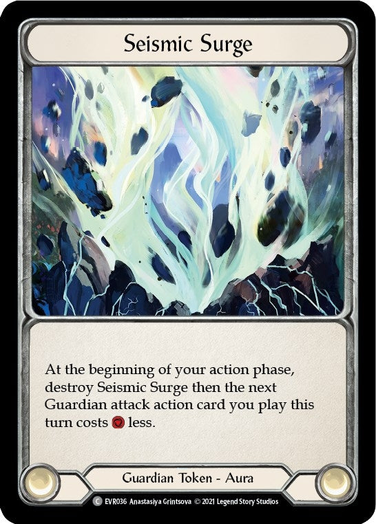 Image for Seismic Surge (EVR036) (Everfest) - Flesh and Blood TCG