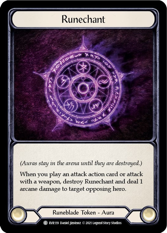 Image for Runechant (EVR119) (Everfest) - Flesh and Blood TCG