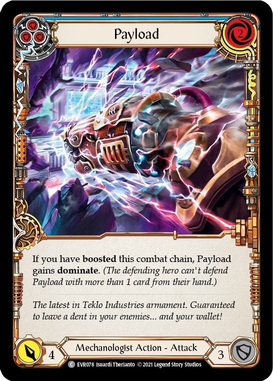 Image for Payload (Blue) (EVR078) (Everfest) - Flesh and Blood TCG