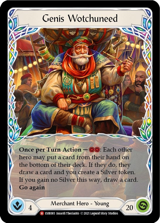 Image for Genis Wotchuneed (EVR085) (Everfest) - Flesh and Blood TCG