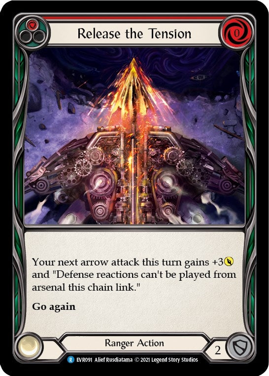 Image for Release the Tension (Red) (EVR091) (Everfest) - Flesh and Blood TCG