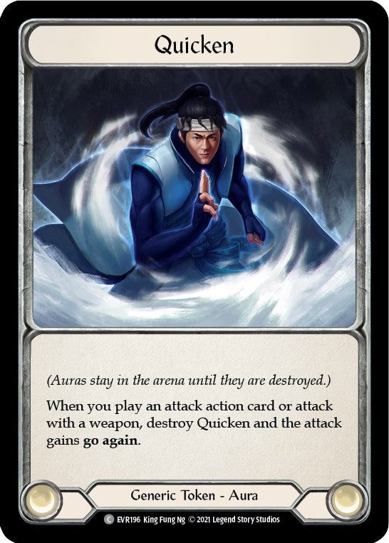 Image for Quicken (EVR196) (Everfest) - Flesh and Blood TCG