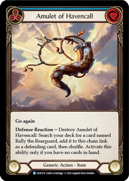 Image for Amulet of Havencall (EVR178) (Everfest) - Flesh and Blood TCG