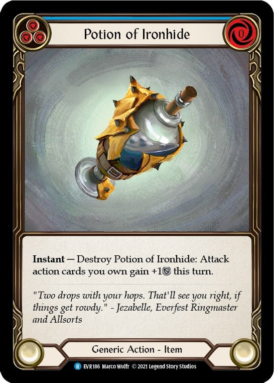 Image for Potion of Ironhide (EVR186) (Everfest) - Flesh and Blood TCG