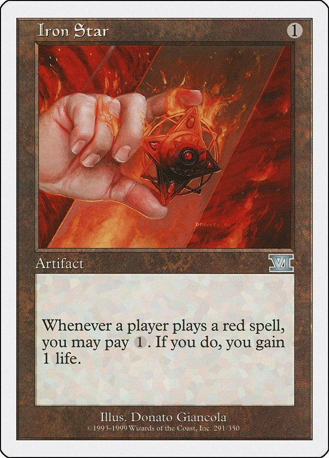 Image for Iron Star (291) (Classic Sixth Edition) - Magic: The Gathering