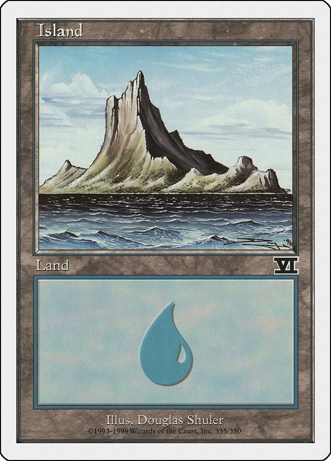 Island (335) (335) (Classic Sixth Edition)