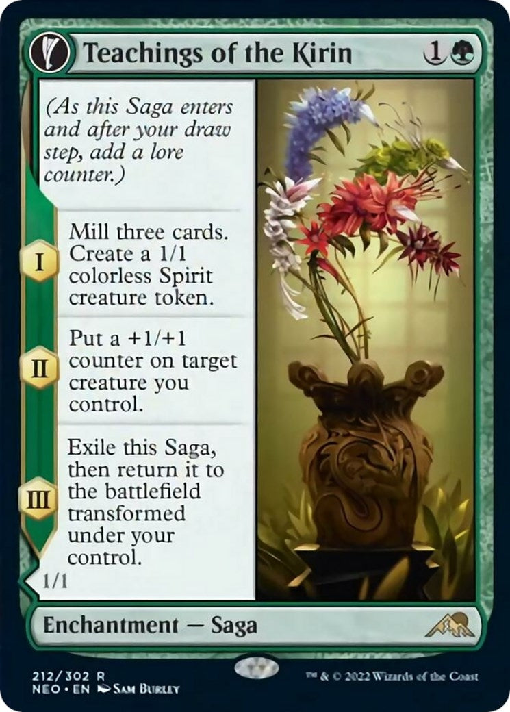 Image for Teachings of the Kirin (212) (Kamigawa: Neon Dynasty) - Magic: The Gathering