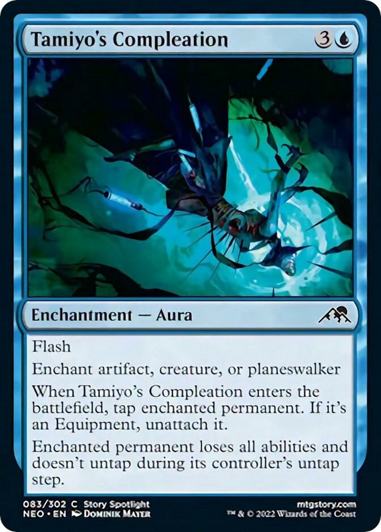 Image for Tamiyo's Compleation (83) (Kamigawa: Neon Dynasty) - Magic: The Gathering