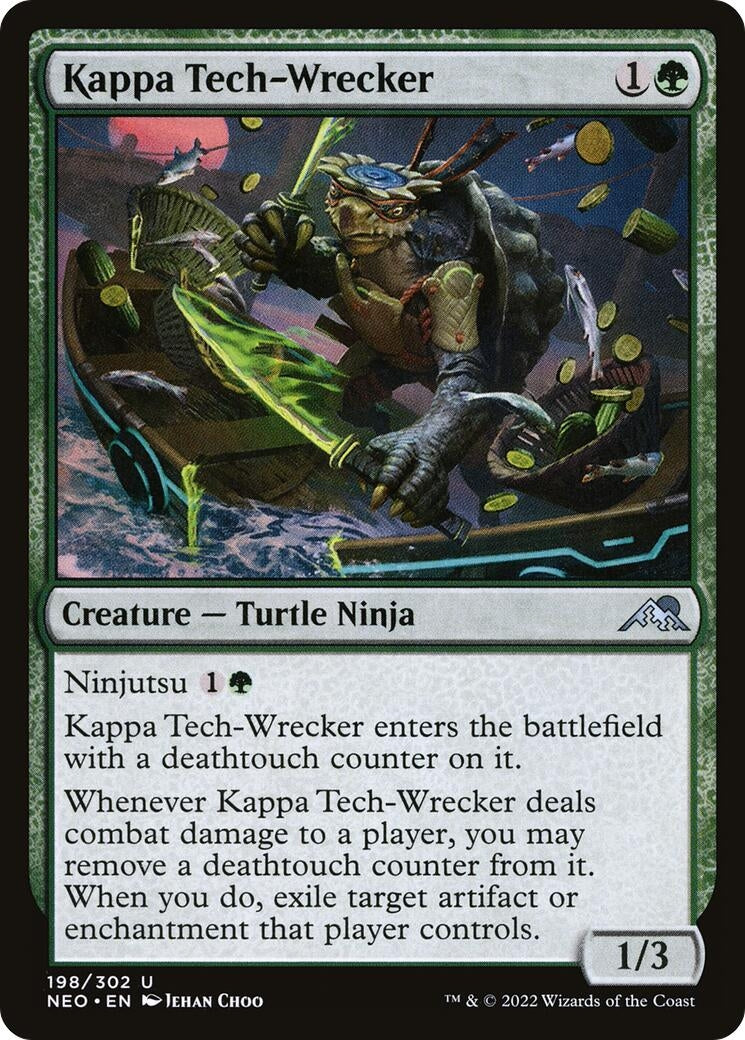 Kappa Tech-Wrecker (198) (Kamigawa: Neon Dynasty)