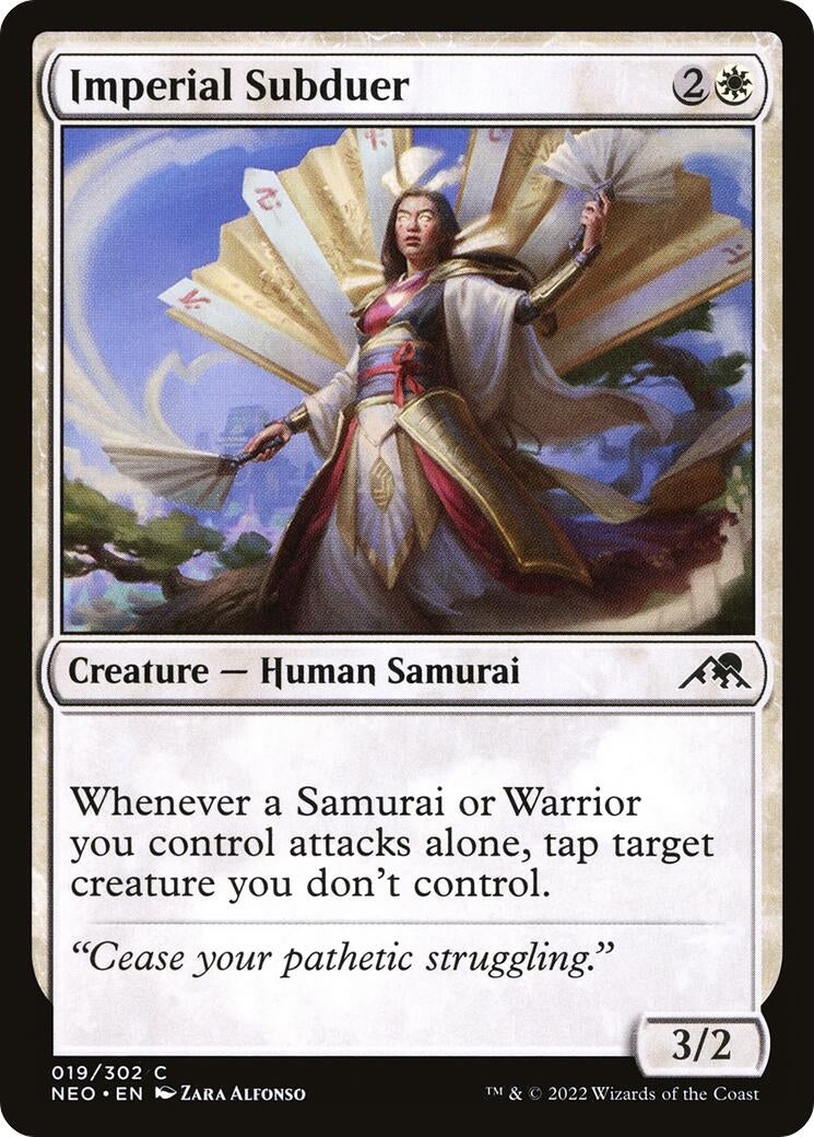 Image for Imperial Subduer (19) (Kamigawa: Neon Dynasty) - Magic: The Gathering