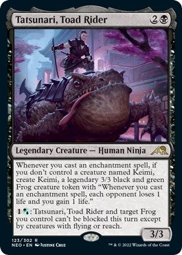 Tatsunari, Toad Rider (123) (Kamigawa: Neon Dynasty)